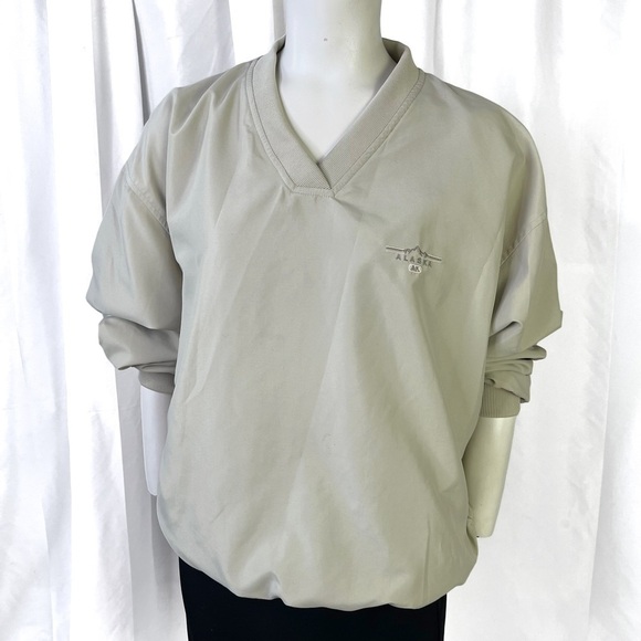 PRAIRIE MOUNTAIN SWEATER PULLOVER GREEN  OUTDOOR JACKET OVERSIZED VINTAGE LARGE - Picture 4 of 7